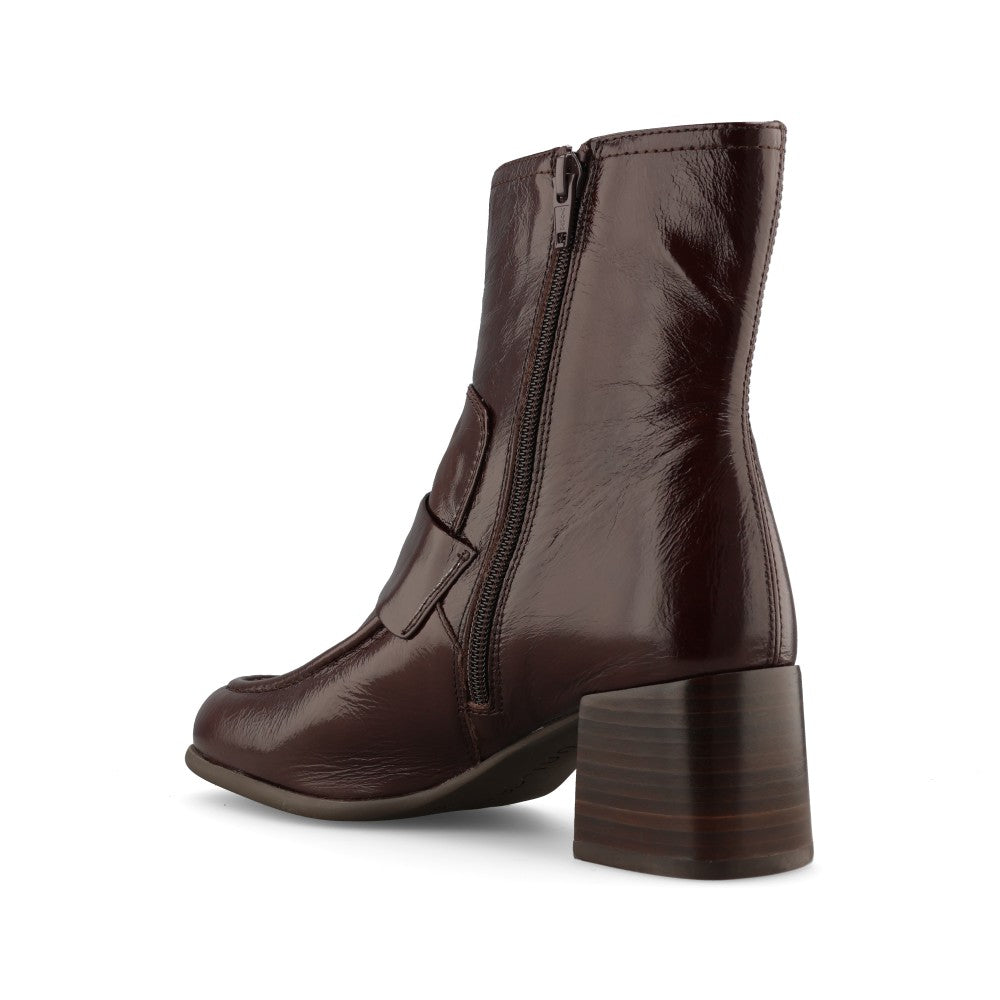 Unisa Ladies Lippi Ankle Boot In Brown