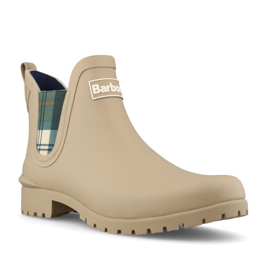 Barbour Ladies Wilton LRF0066 Welly In Beige