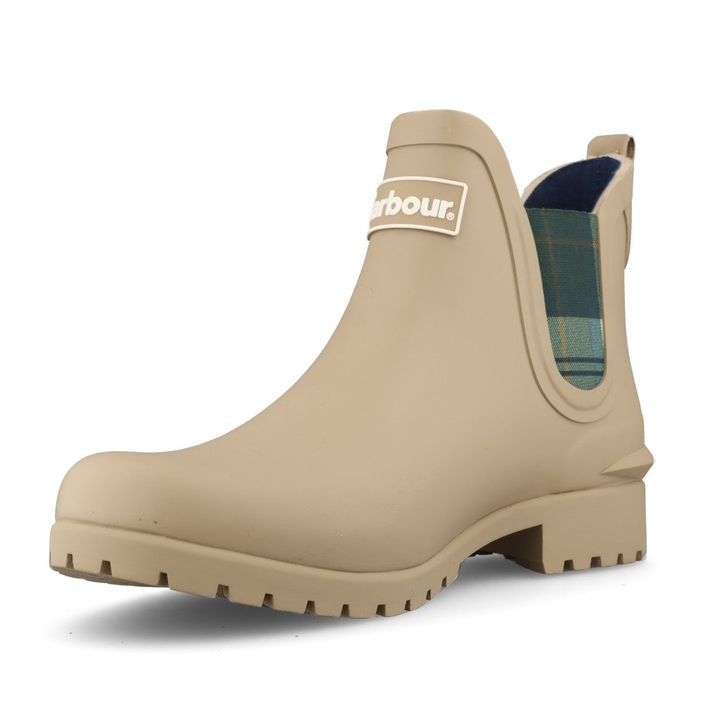 Barbour Ladies Wilton LRF0066 Welly In Beige