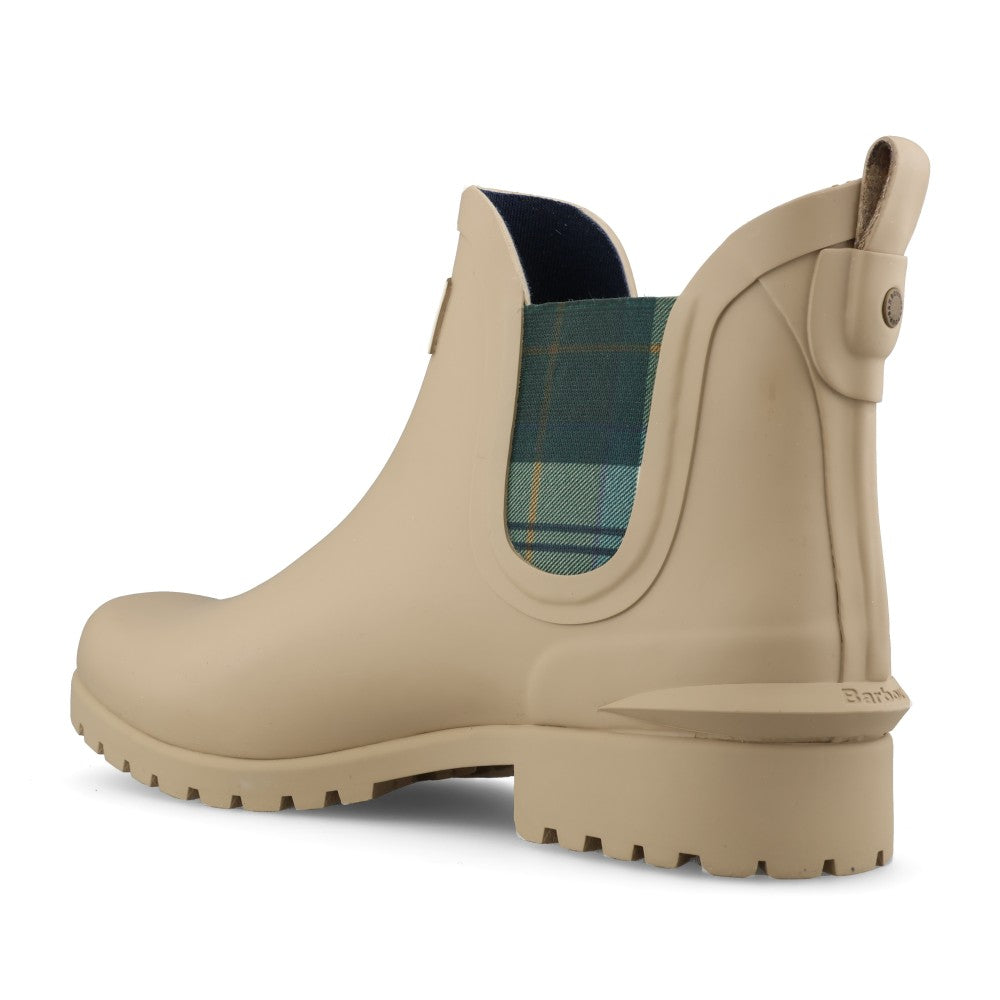 Barbour Ladies Wilton LRF0066 Welly In Beige
