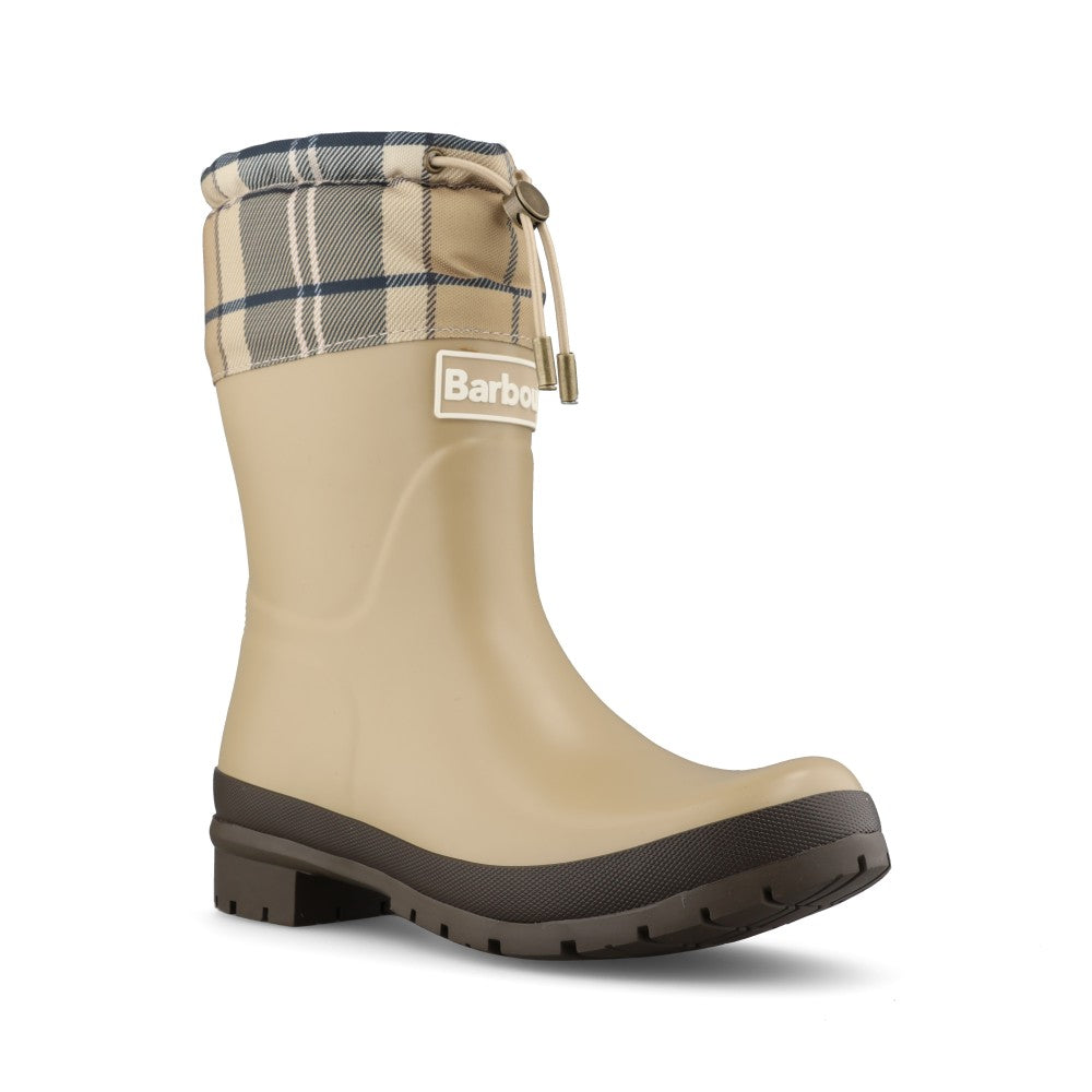 Barbour Ladies Mowbray LRF0122 Welly In Beige