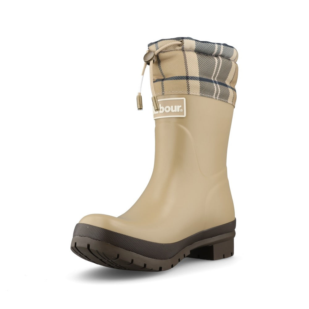 Barbour Ladies Mowbray LRF0122 Welly In Beige