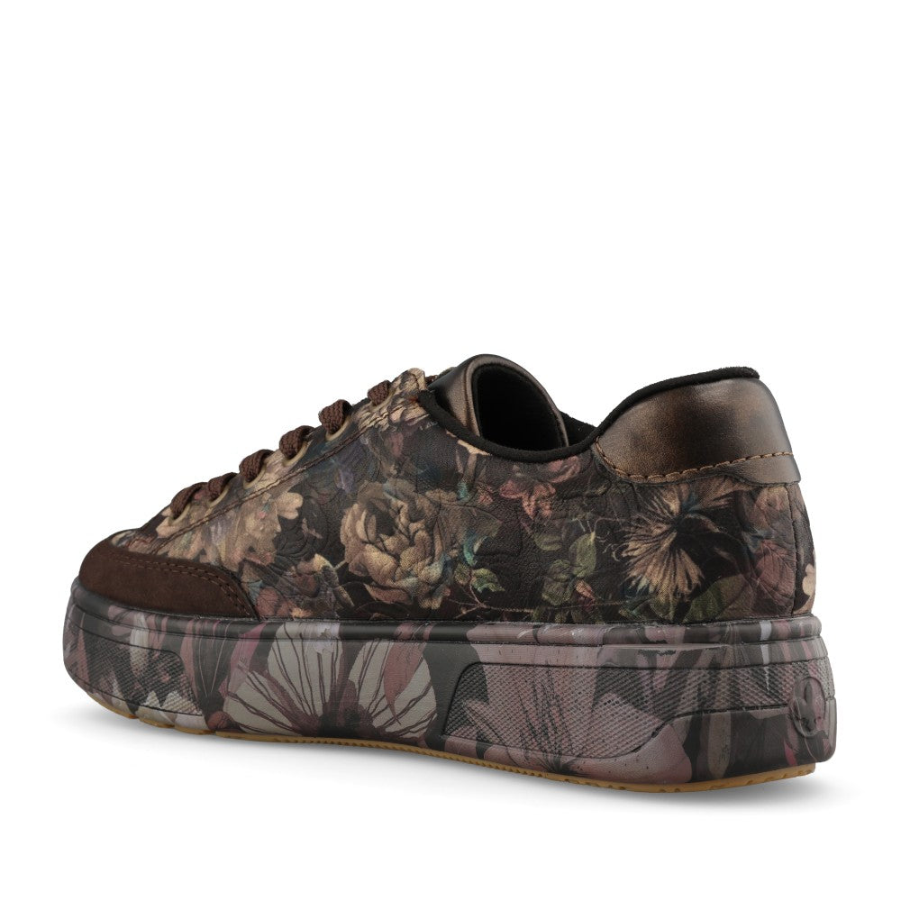 Rieker Ladies M7711-26 Shoe In Brown