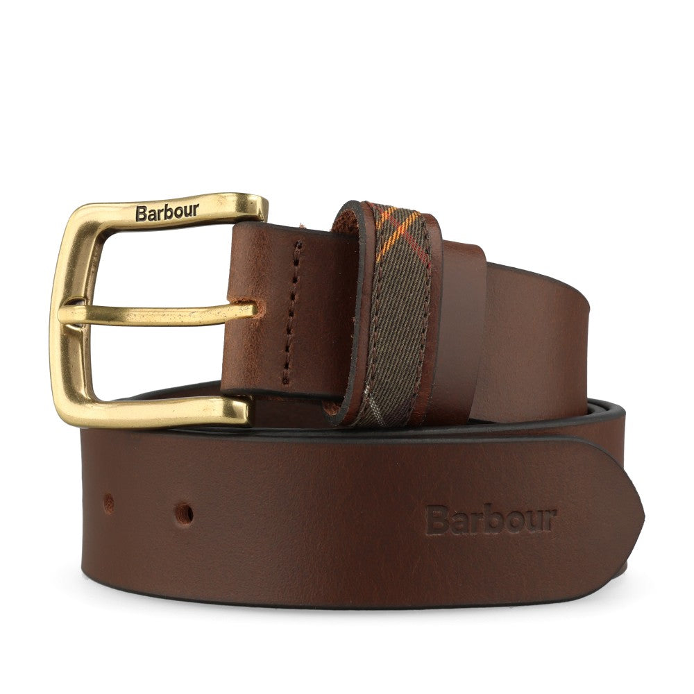 Barbour Mens Esk Belt MAC0467 In Brown