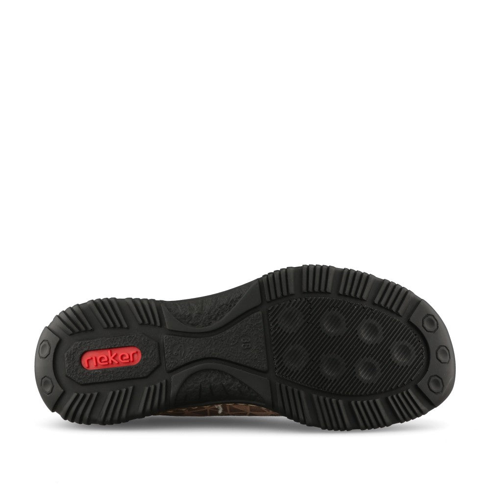 Rieker Ladies N3271 Shoe In Metalic