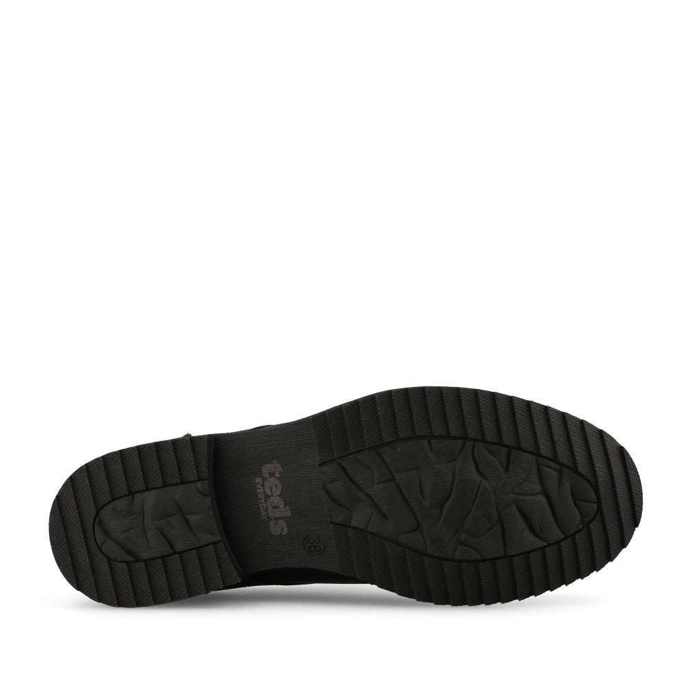 Teds Girls Pomona Laced Brogue in Black