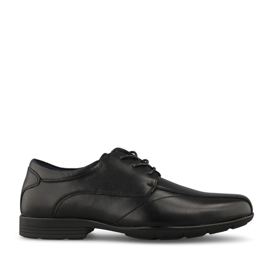 Teds Boys Preston Junior Laced Shoe in Black