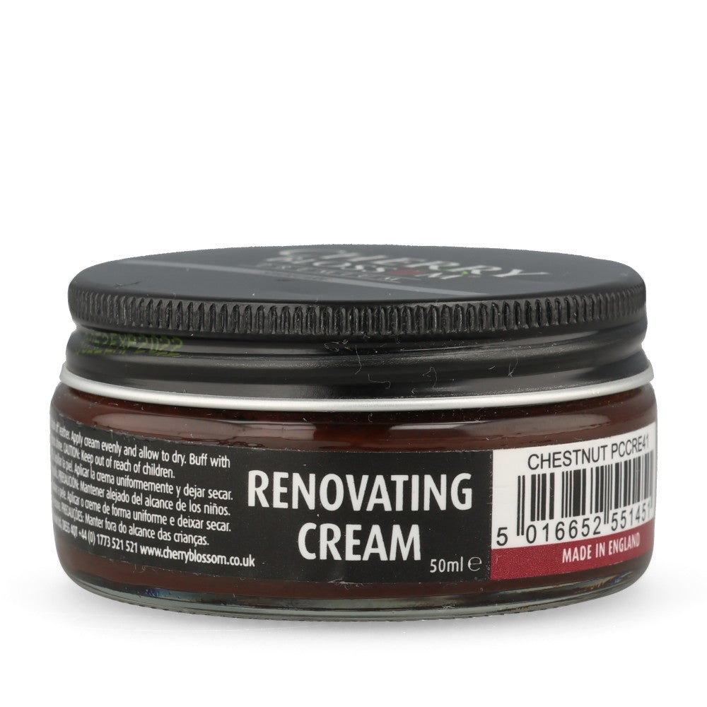 Platinum Renovating Shoe Cream In Chestnut