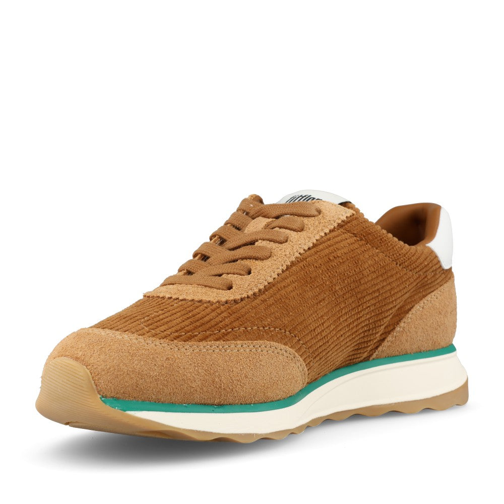 Fitflop Ladies Retro-Q A9G-E48 Trainer in Tan