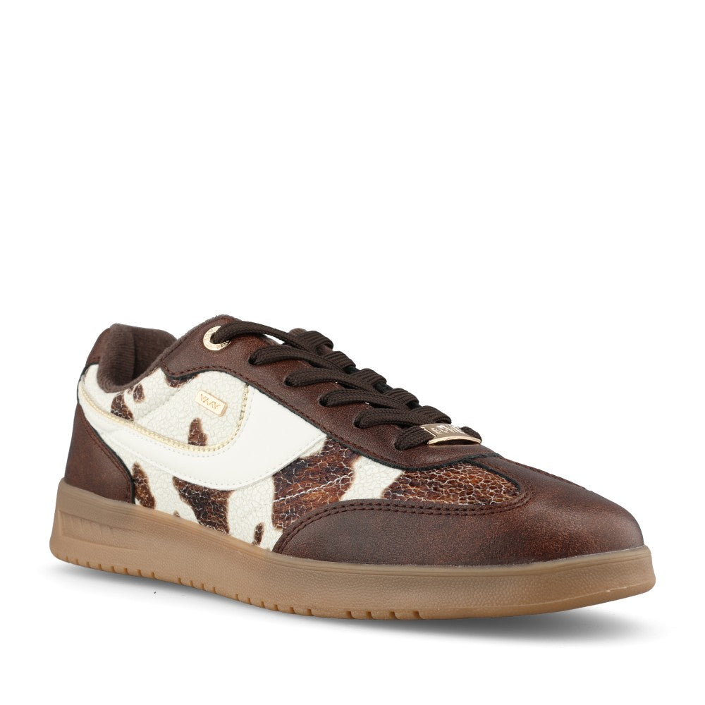 Lloyd & Pryce Ladies Royer Trainer In Cocoa Safari