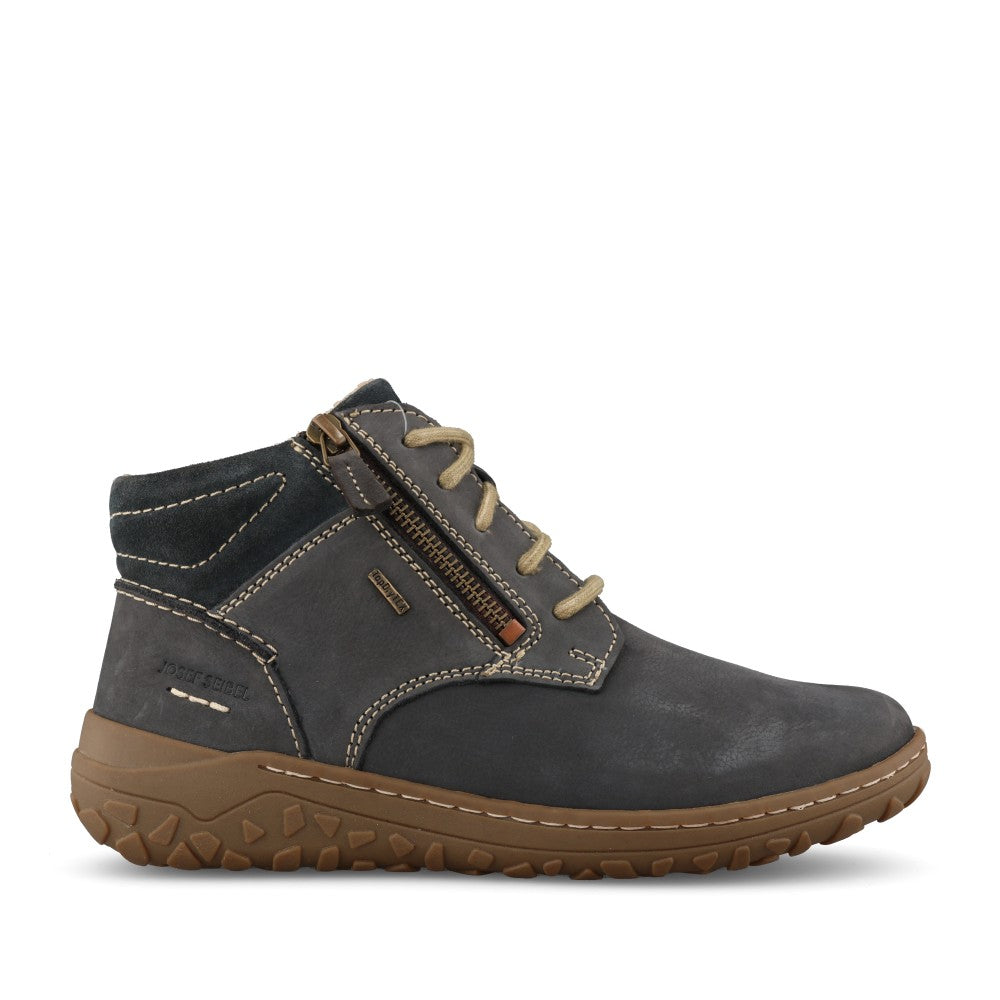 Josef Seibel Ladies 90554 Ruby 54 Ankle Boot In Navy