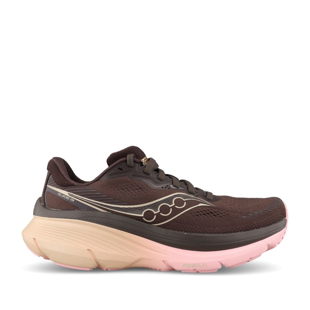 Saucony Ladies Guide 19 S101465 Trainer In Brown