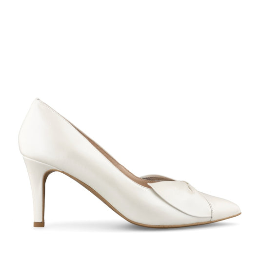 Emis Ladies S8550/821o Court Shoe In Pearl