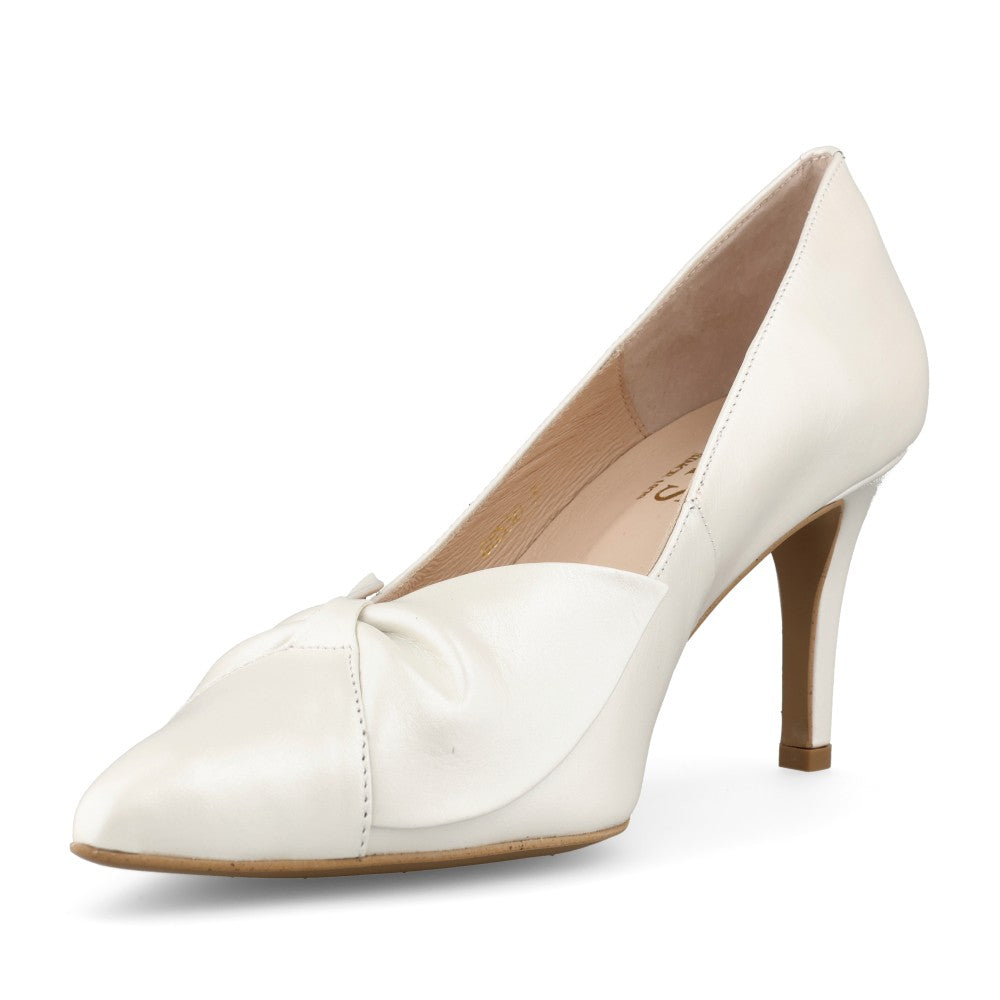 Emis Ladies S8550/821o Court Shoe In Pearl