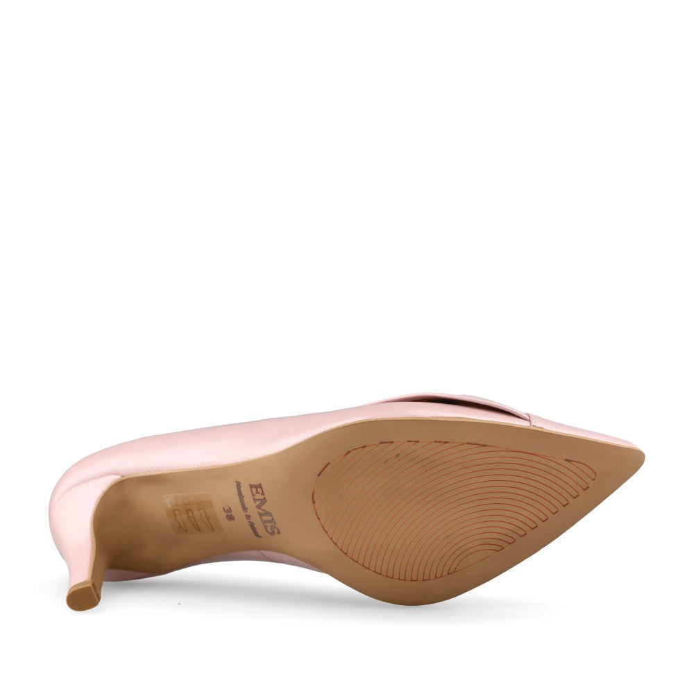 Emis Ladies 8550/821o Court Shoe In Pink