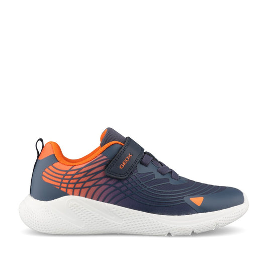 Geox Boys Sprintye J66GBB Trainer In Navy