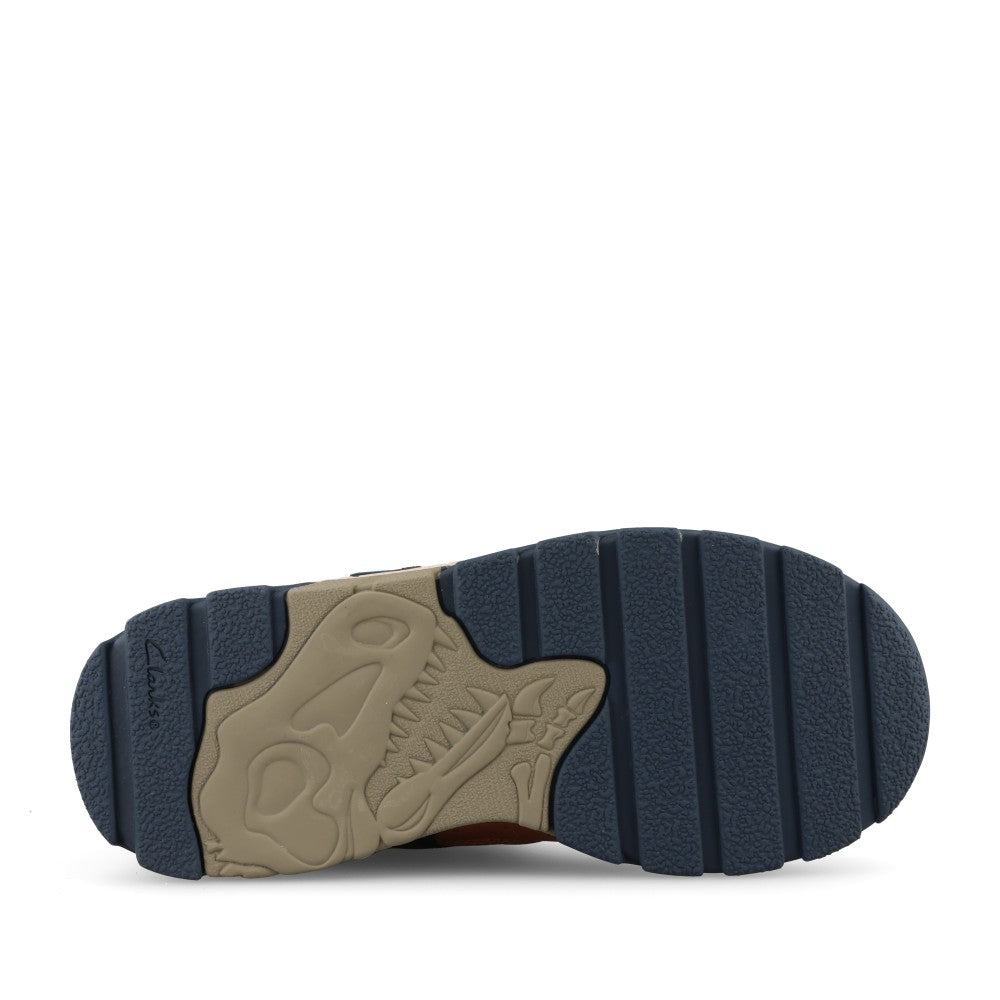 Clarks Boys Steggy2Play K G-Fit Boot in Tan