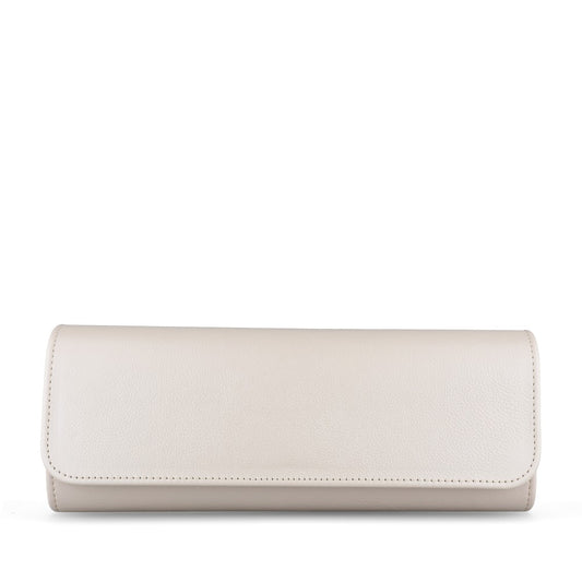 Emis Ladies T20 Clutch Bag In Cream Pearl