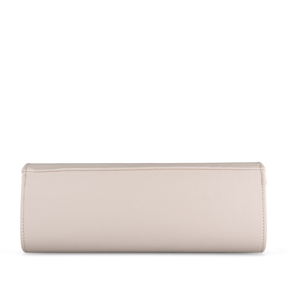 Emis Ladies T20 Clutch Bag In Cream Pearl