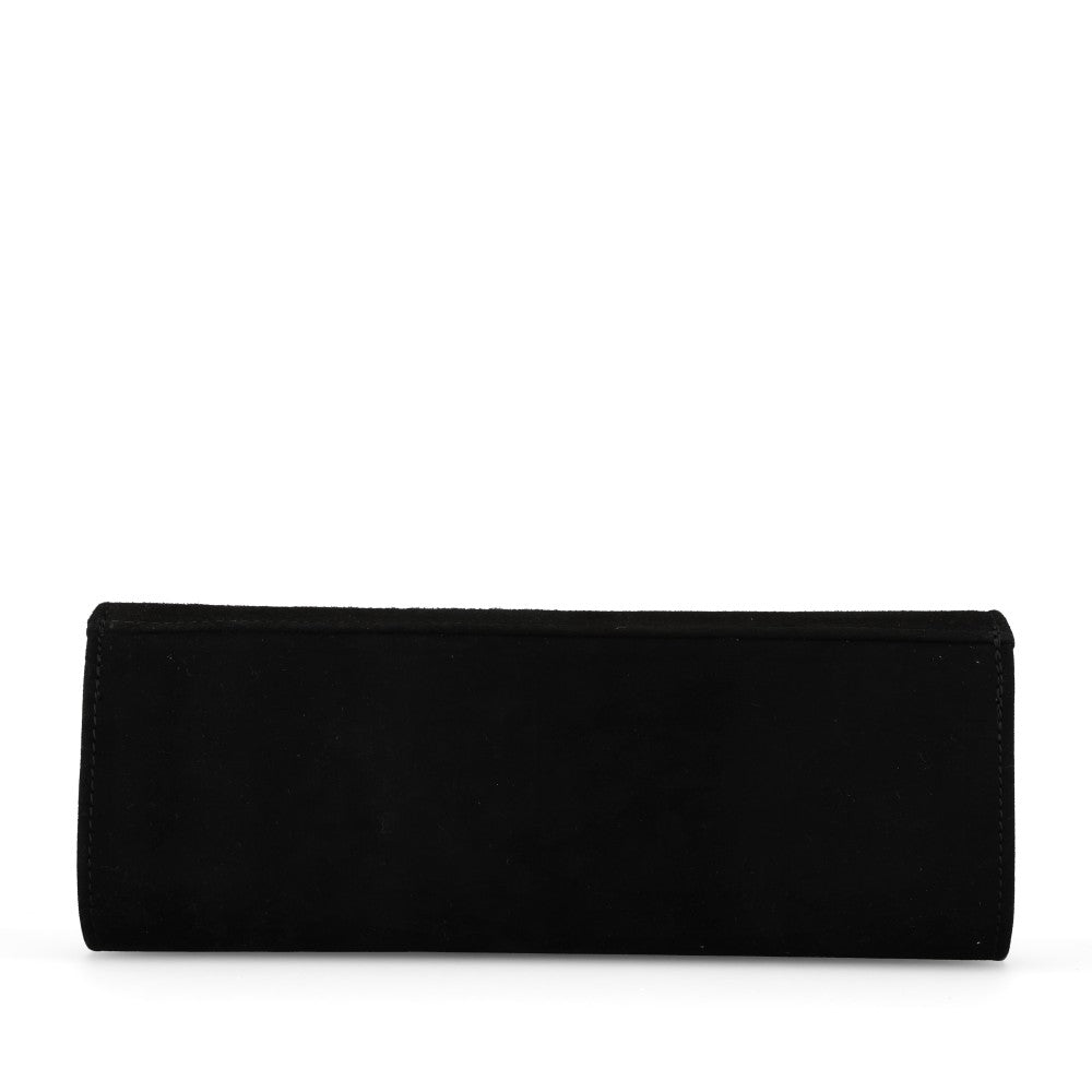 Emis Ladies T20 S8342 Black Clutch Bag In Black