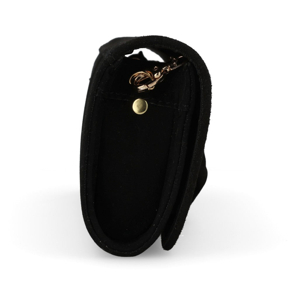 Emis Ladies T20 S8342 Black Clutch Bag In Black