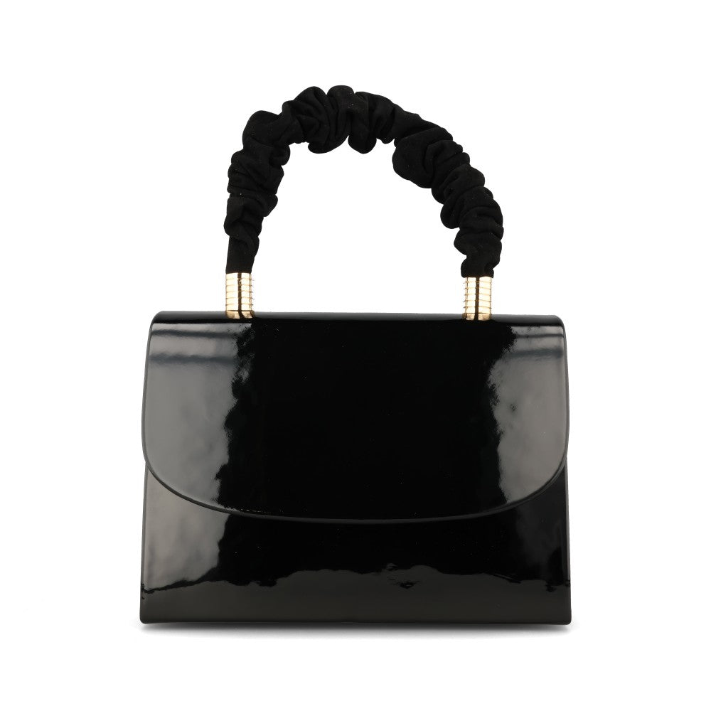 Emis Ladies T37 Grab Bag In Black Patent