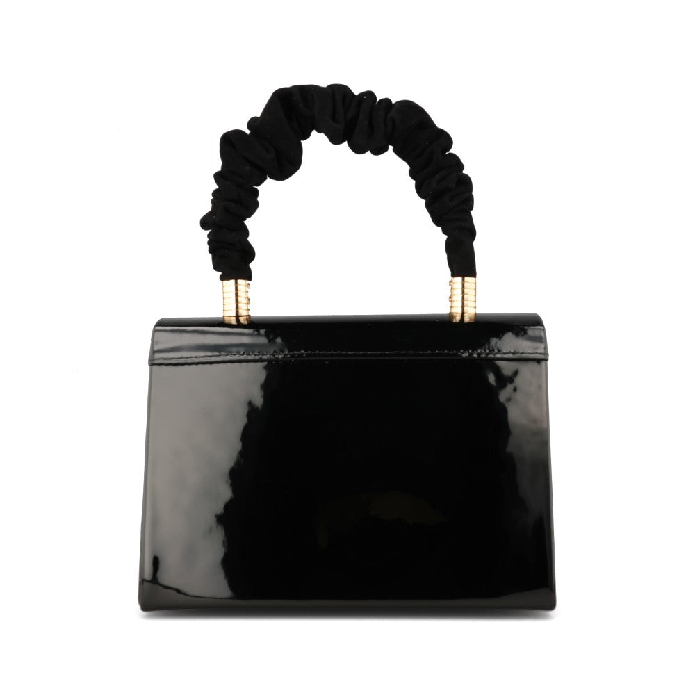 Emis Ladies T37 Grab Bag In Black Patent