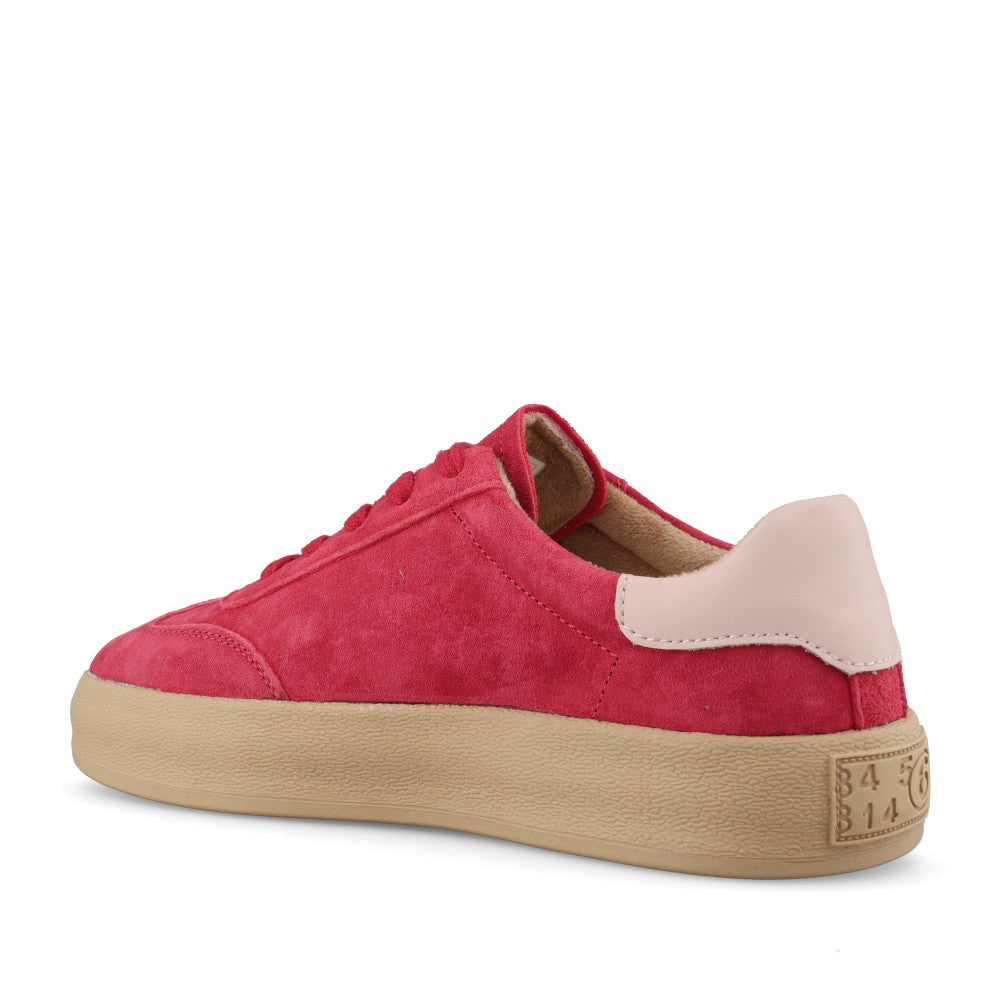 Drilleys Ladies Thirty Three Trainer In Scarlett
