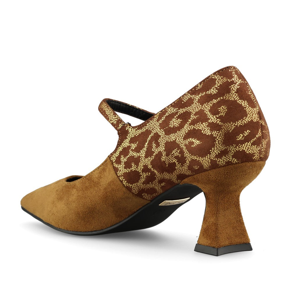 Una Healy Ladies This Is Real Court Shoe In Mellow Truffle