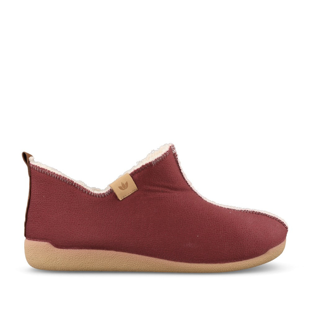 Lotus Ladies Franscisca ULH138 Slipper In Burgundy