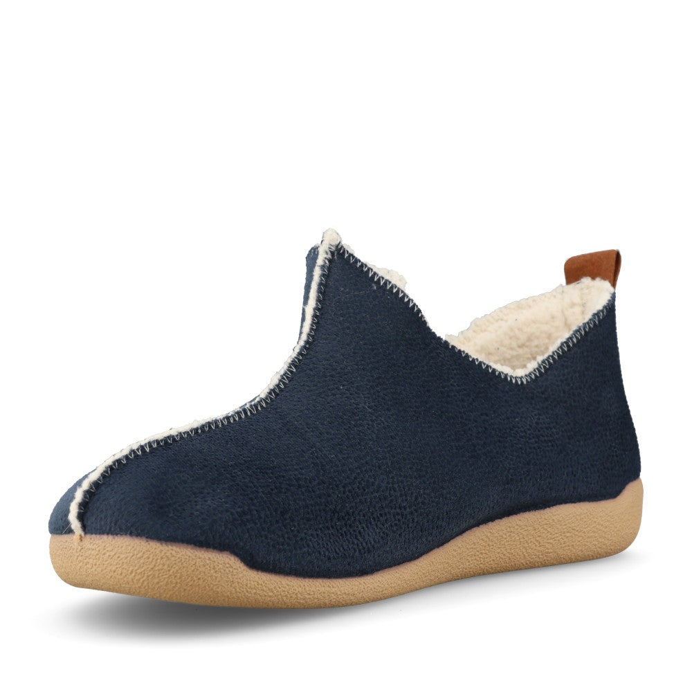 Lotus Ladies Franscisca ULH138 Slipper In Navy