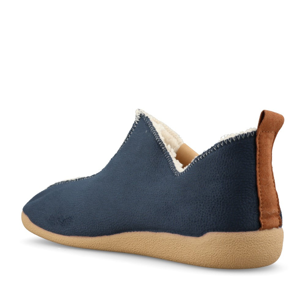 Lotus Ladies Franscisca ULH138 Slipper In Navy
