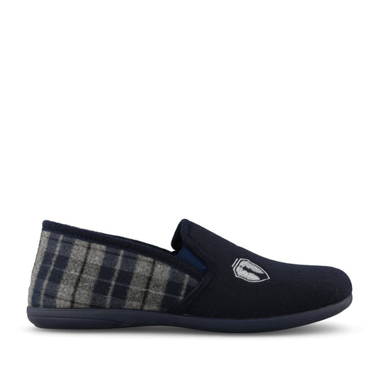 Lotus Mens Carlos UMH047 Slipper In Navy