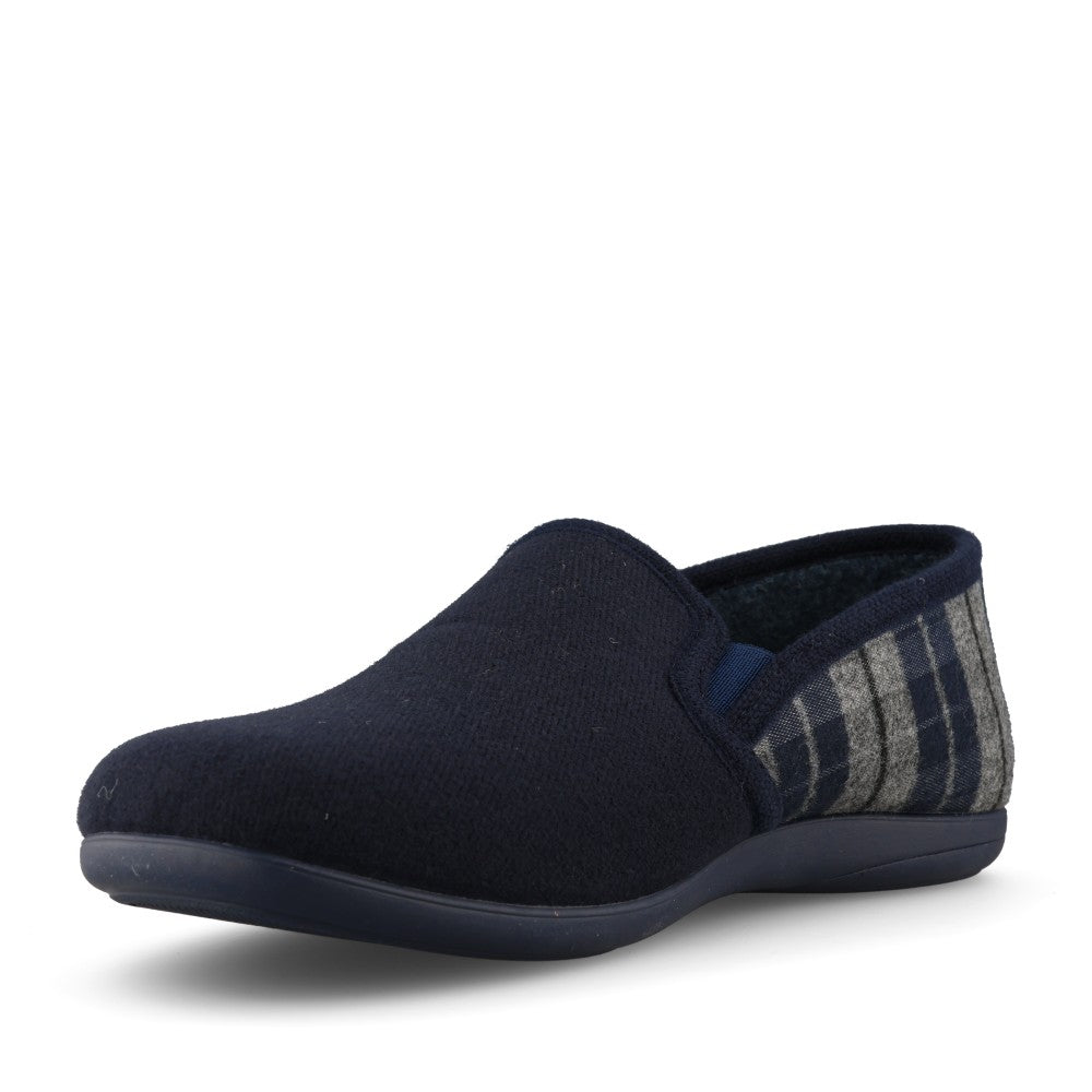 Lotus Mens Carlos UMH047 Slipper In Navy