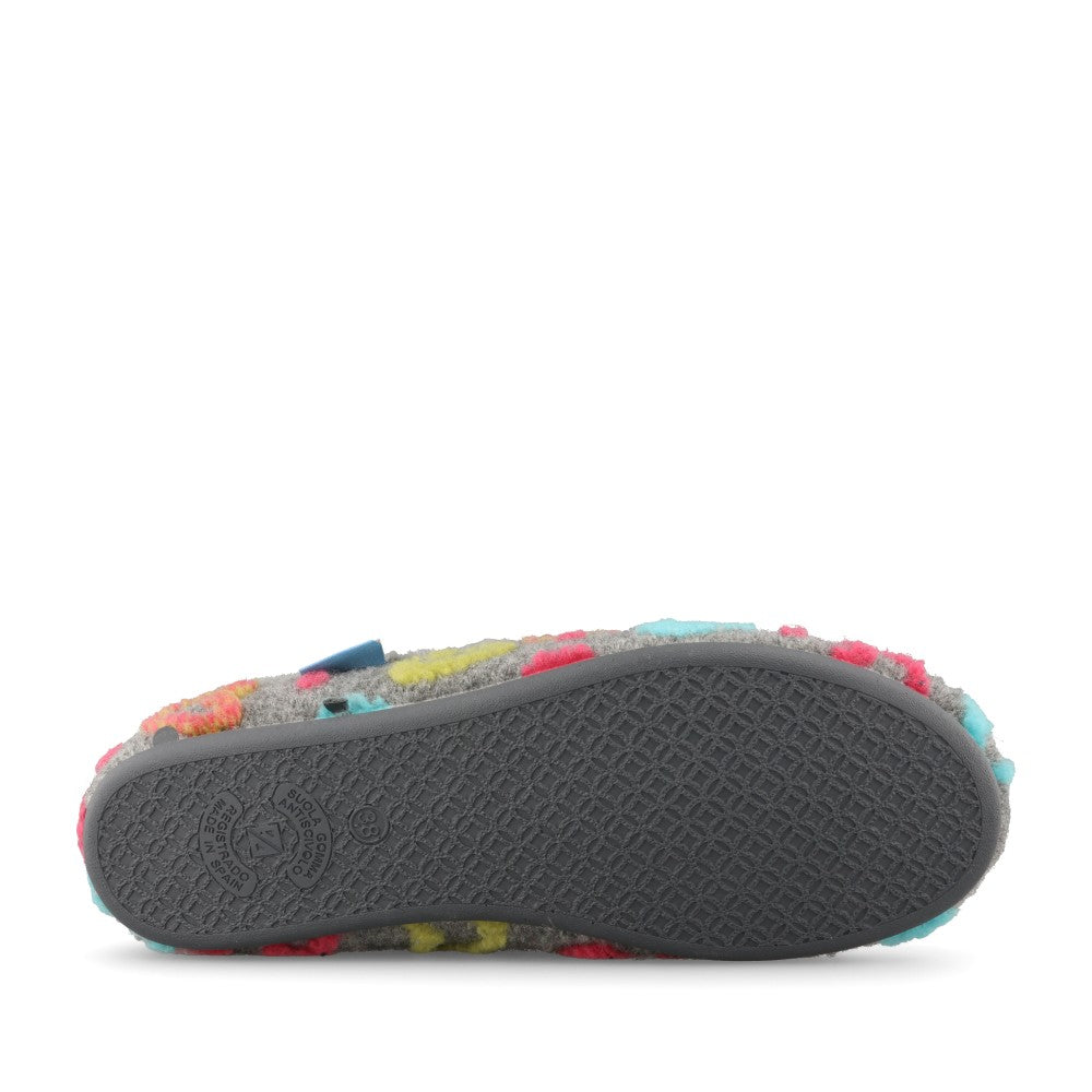 Lunar Ladies Valentine KLA233 Slipper In Grey