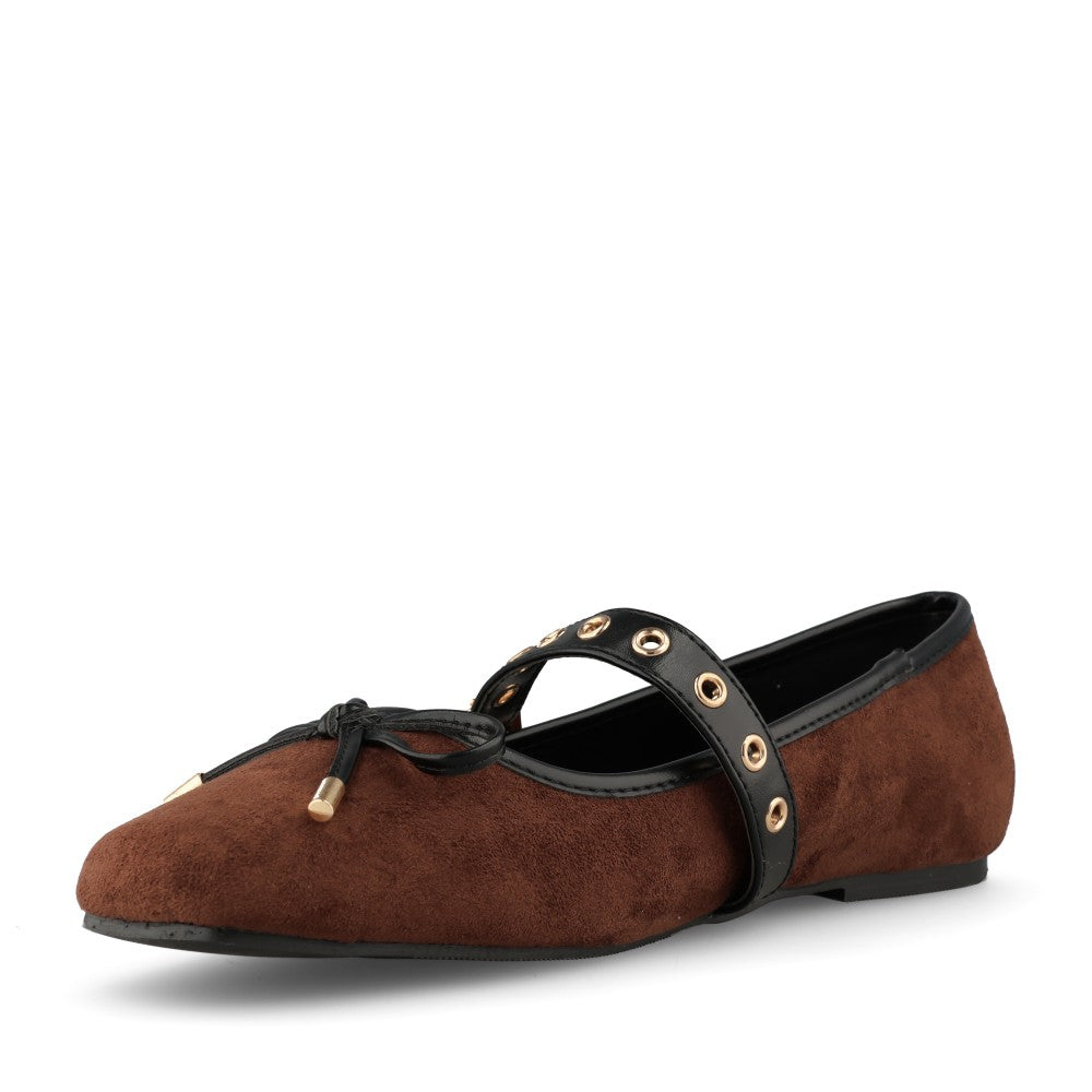 Una Healy Ladies Verano Rosa Mary Jane Shoe In Sienna