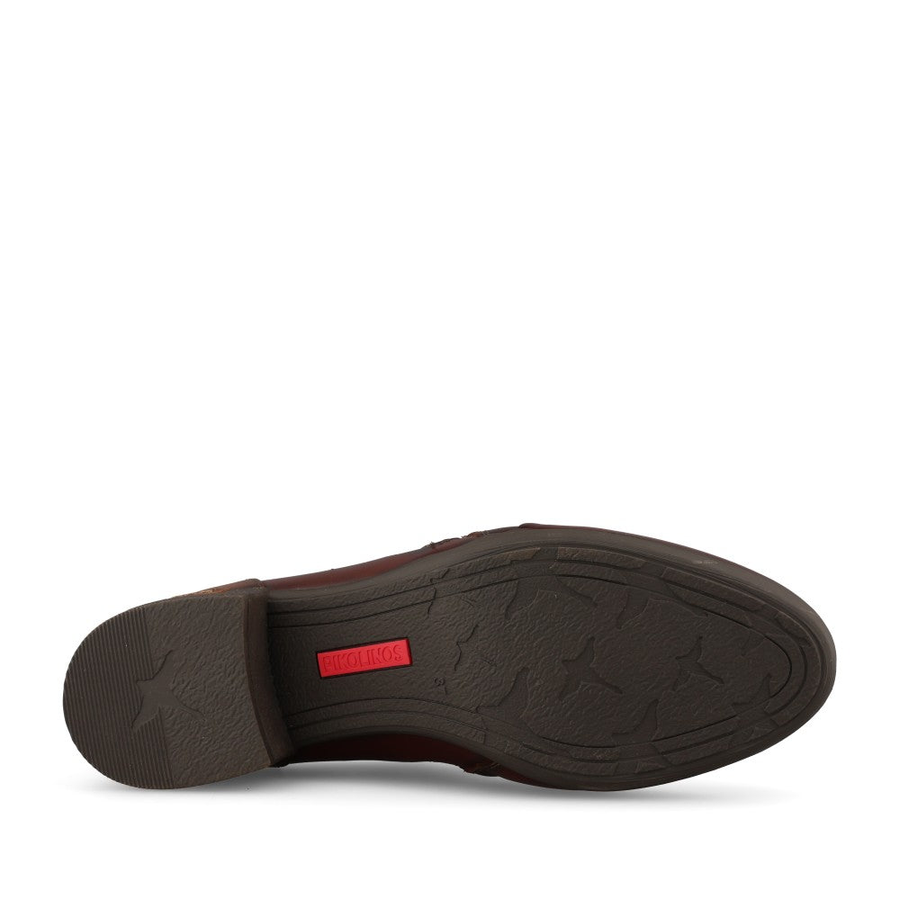 Pikolinos Ladies W6W-5902C1 Malaga Shoe In Dark Tan