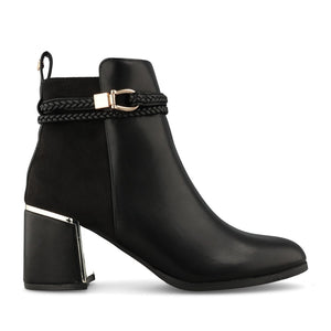 Lotus Ladies Winona ULB529 Ankle Boot In Black