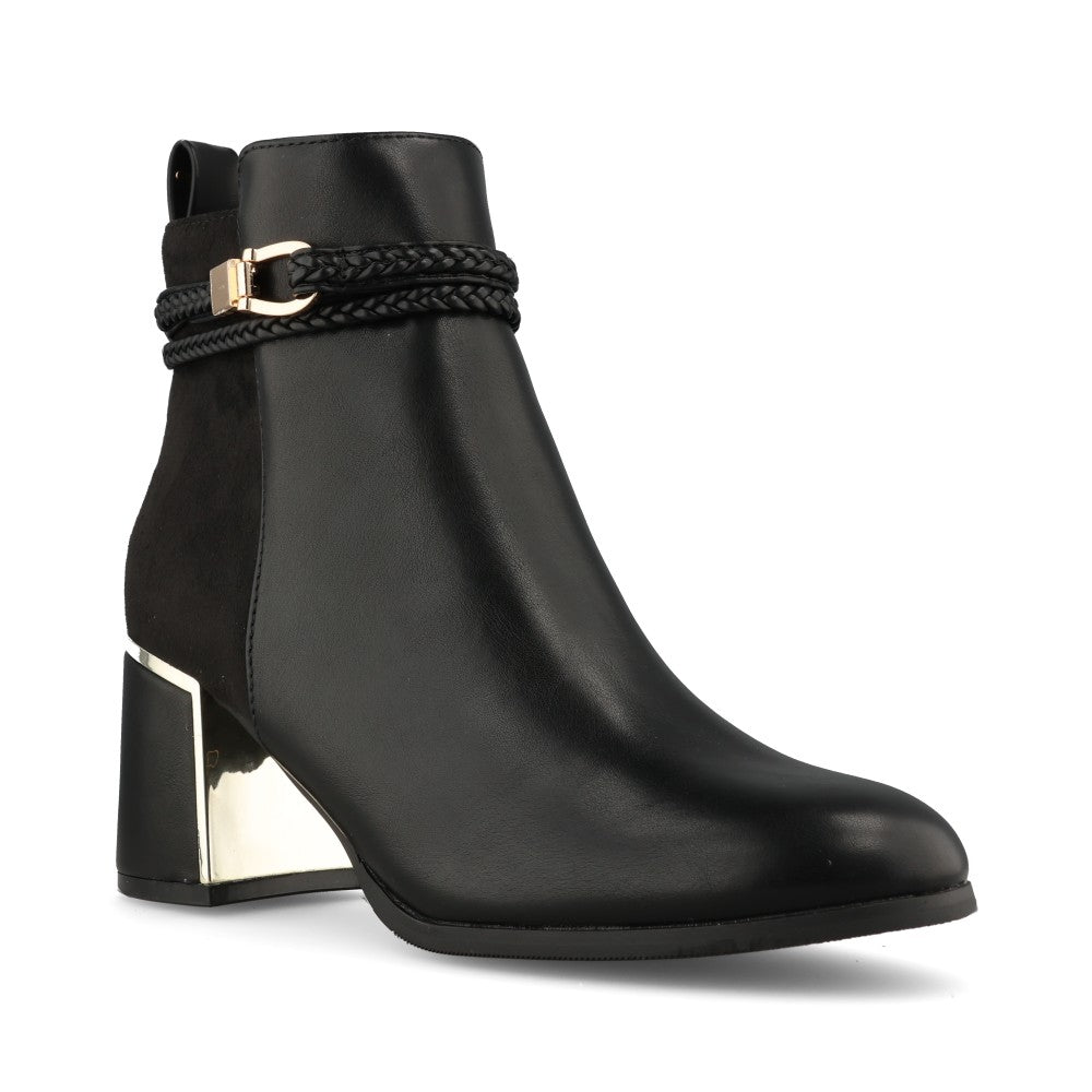 Lotus Ladies Winona ULB529 Ankle Boot In Black