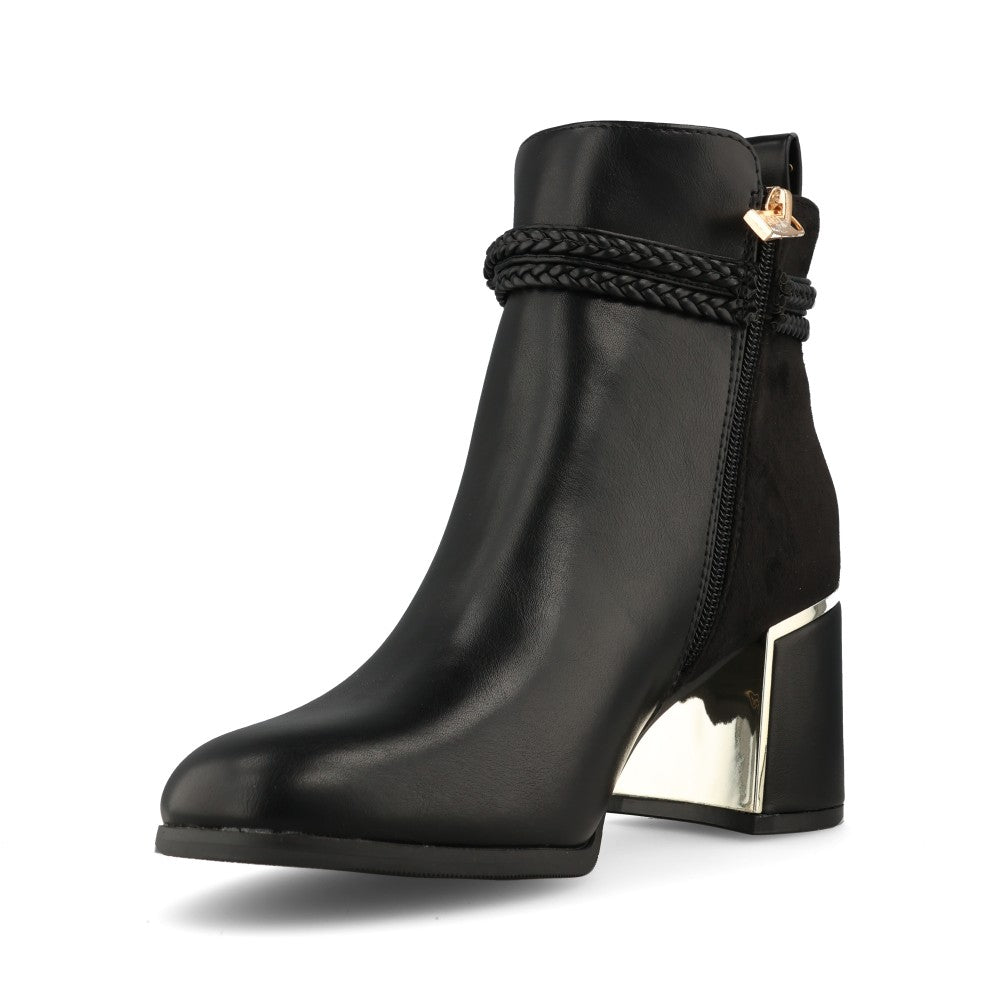 Lotus Ladies Winona ULB529 Ankle Boot In Black