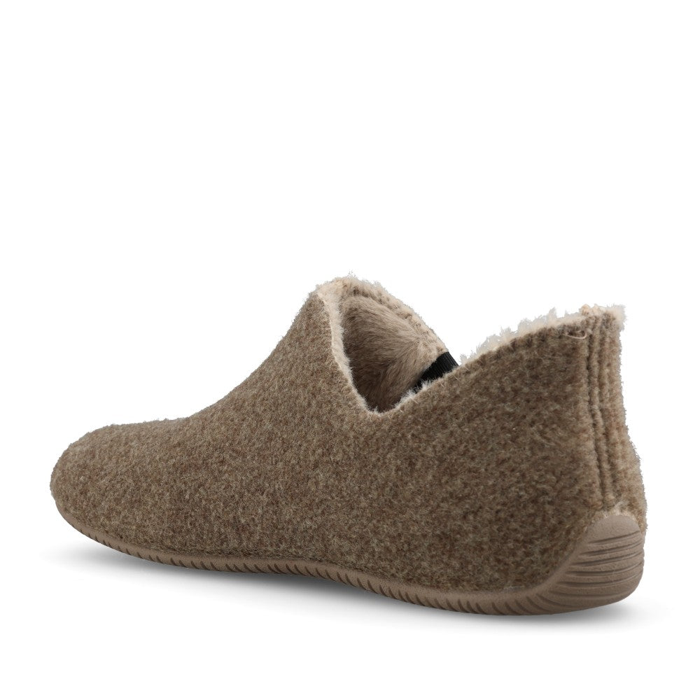 Verbenas Ladies Yoi Picos Slipper In Taupe