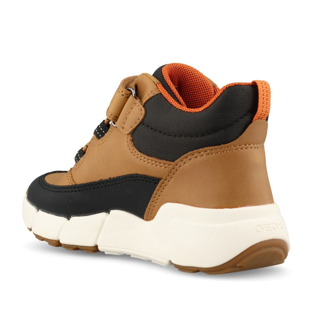 Geox Boys Flexyper Mini B661KA Ankle Boot In Dark Yellow