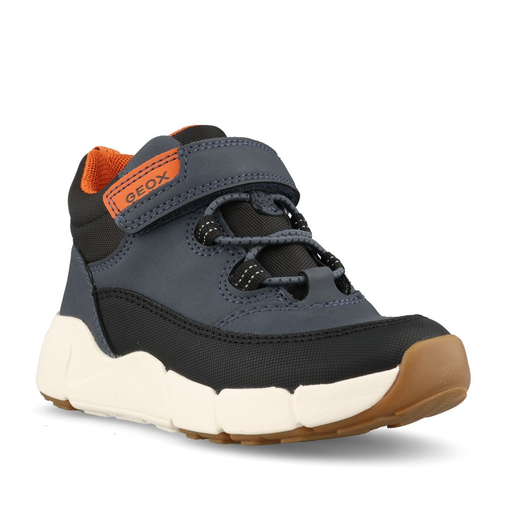 Geox Boys Flexyper Mini B661KA Ankle Boot In Navy