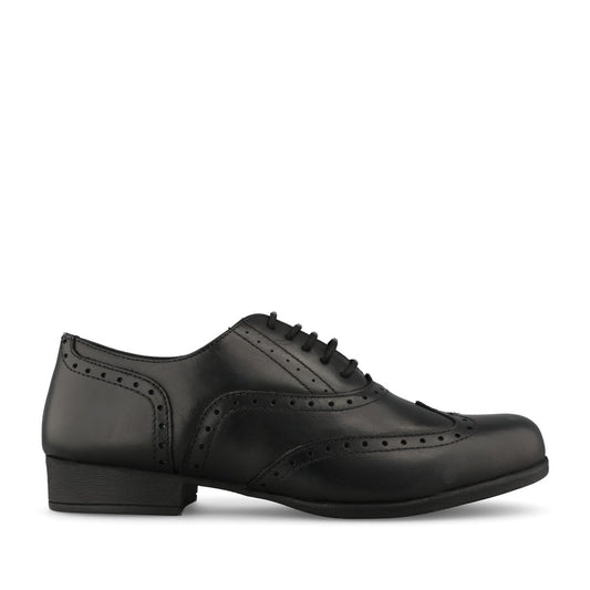Term Girls M170100 Bella Leather Laced Brogue in Black