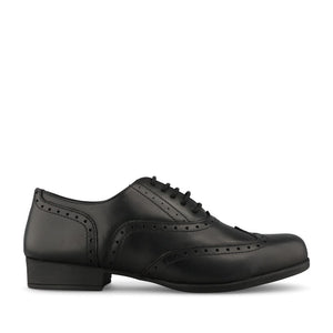 Term Girls M170100 Bella Leather Laced Brogue in Black