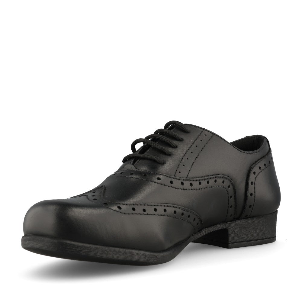 Term Girls M170100 Bella Leather Laced Brogue in Black