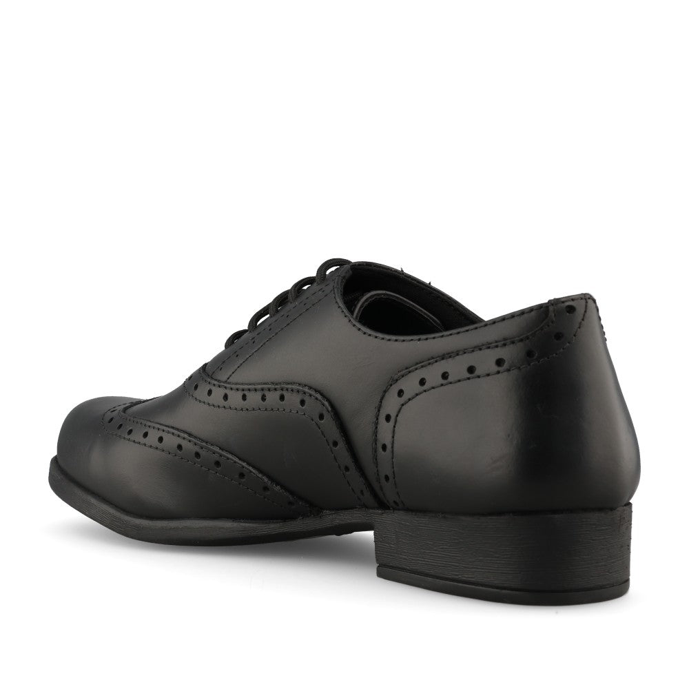 Term Girls M170100 Bella Leather Laced Brogue in Black