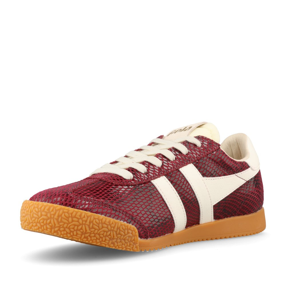 Gola Ladies Elan Serpent CLB946 Trainer In Wine