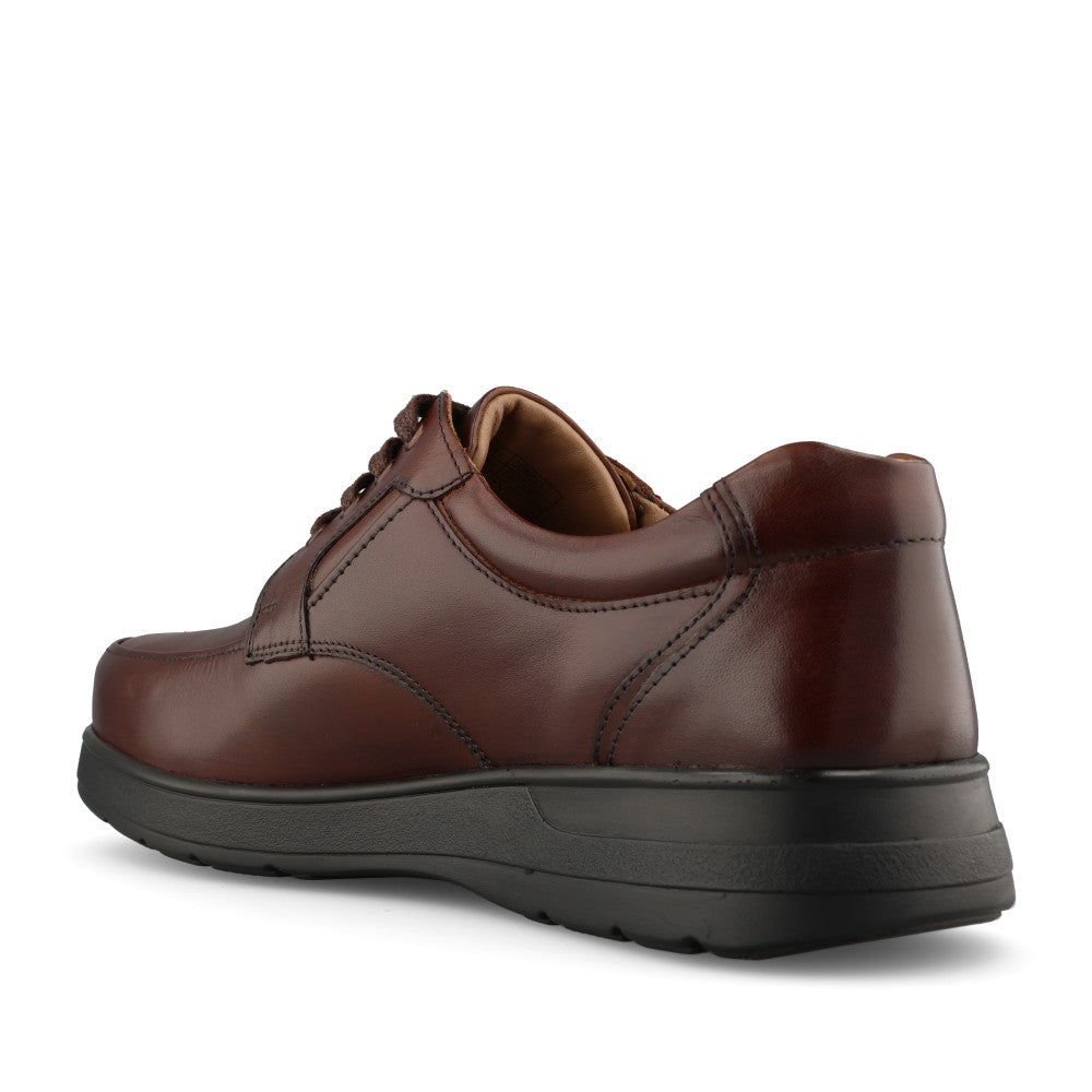 Mens Easy B Congo 89202 Laced Shoe in Brown