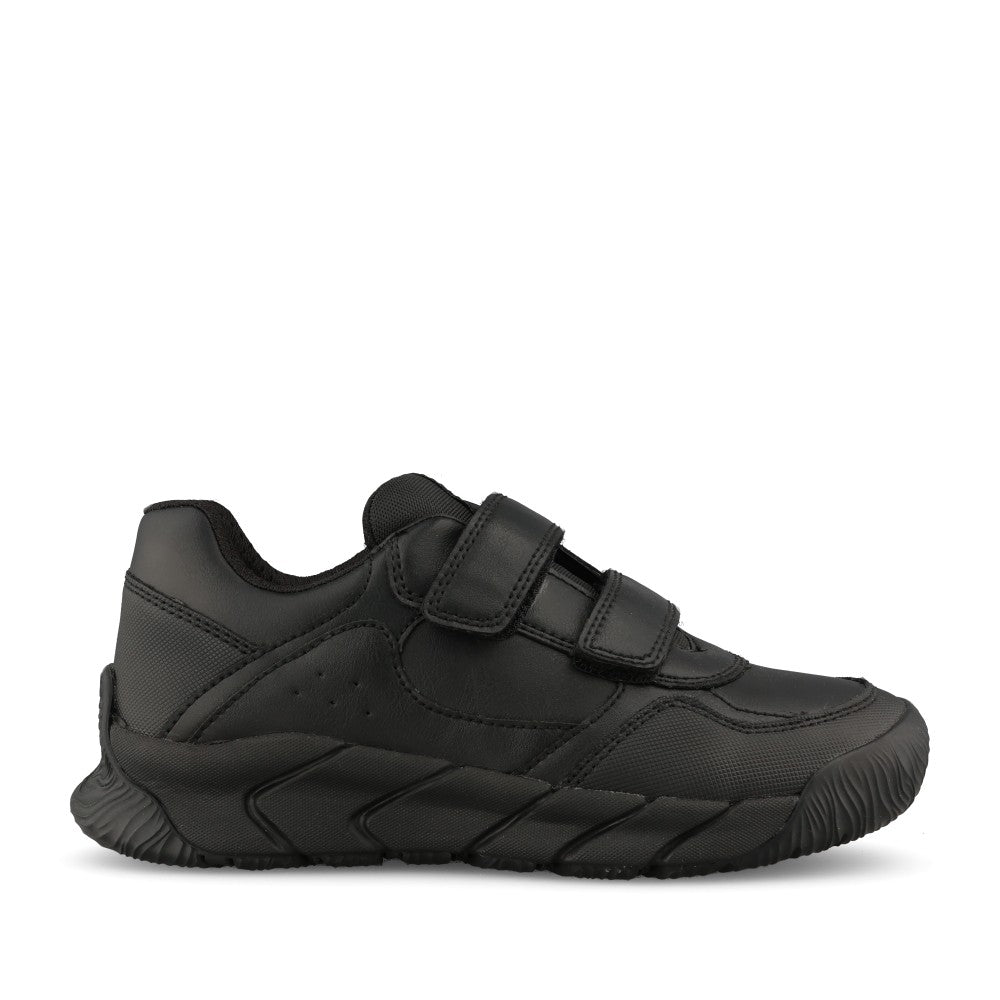 Geox Boys J66NMA Flexyper Pro Velcro Shoe in Black